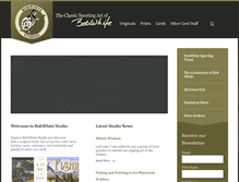 Tablet Screenshot of bobwhitestudio.com